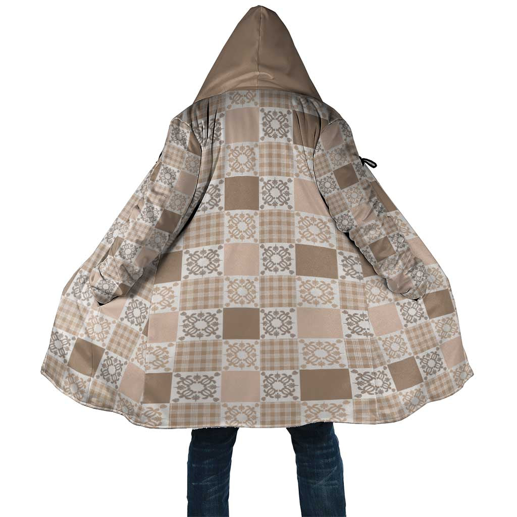 Hawaiian Palaka Quilt Pattern Cloak Hawaii Culture Honu Turtle - Polynesian Pride