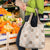 Hawaiian Palaka Quilt Pattern Grocery Bag Hawaii Culture Honu Turtle - Polynesian Pride