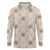 Hawaiian Palaka Quilt Pattern Long Sleeve Polo Shirt Hawaii Culture Honu Turtle - Polynesian Pride
