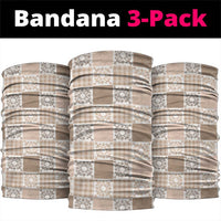 Hawaiian Palaka Quilt Pattern Neck Gaiter Hawaii Culture Honu Turtle - Polynesian Pride