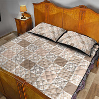 Hawaiian Palaka Quilt Pattern Quilt Bed Set Hawaii Culture Honu Turtle - Polynesian Pride