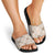 Hawaiian Palaka Quilt Pattern Slide Sandals Hawaii Culture Honu Turtle - Polynesian Pride