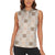 Hawaiian Palaka Quilt Pattern Women Sleeveless Polo Shirt Hawaii Culture Honu Turtle - Polynesian Pride