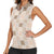 Hawaiian Palaka Quilt Pattern Women Sleeveless Polo Shirt Hawaii Culture Honu Turtle - Polynesian Pride