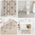 Hawaiian Palaka Quilt Pattern Bathroom Set Hawaii Culture Pineapple - Polynesian Pride