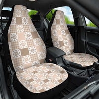 Hawaiian Palaka Quilt Pattern Car Seat Cover Hawaii Culture Pineapple - Polynesian Pride