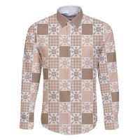 Hawaiian Palaka Quilt Pattern Family Matching Tank Maxi Dress and Hawaiian Shirt Hawaii Culture Pineapple - Polynesian Pride