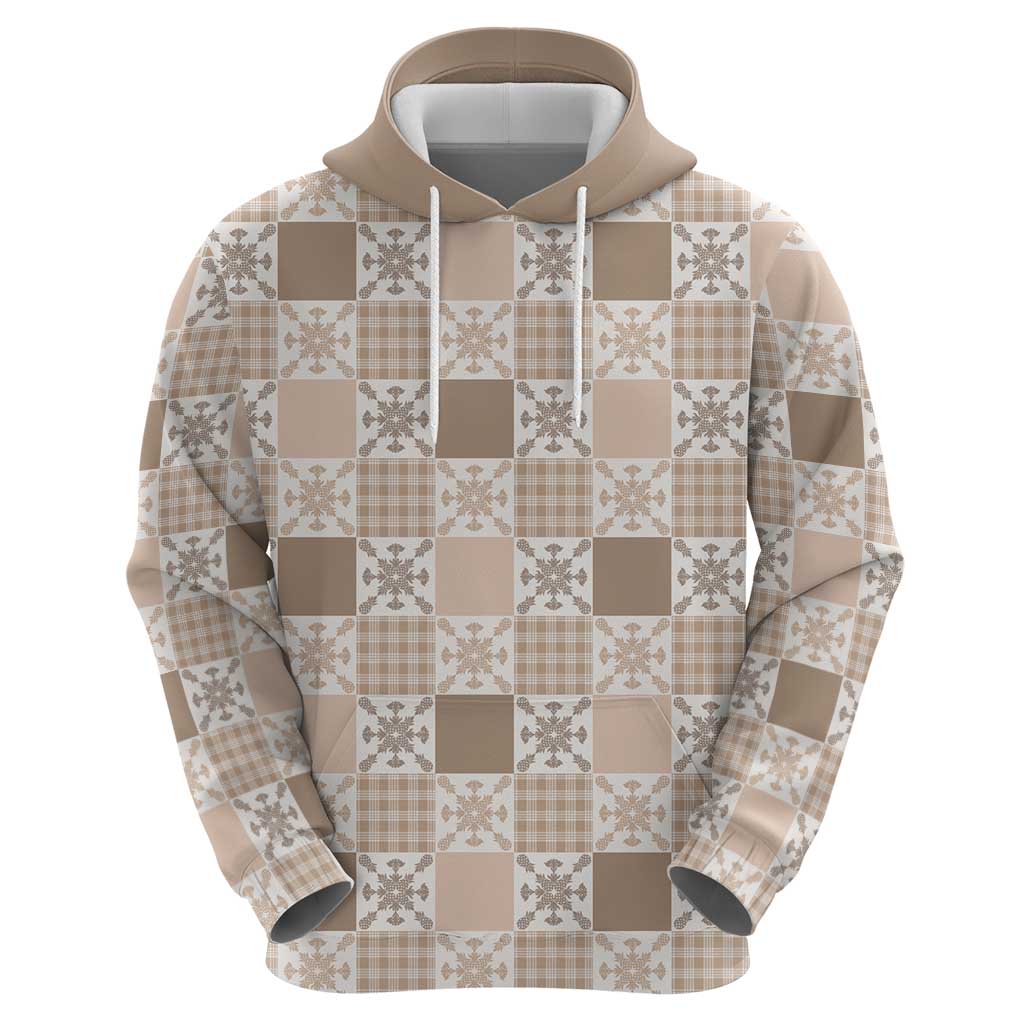 Hawaiian Palaka Quilt Pattern Hoodie Hawaii Culture Pineapple - Polynesian Pride