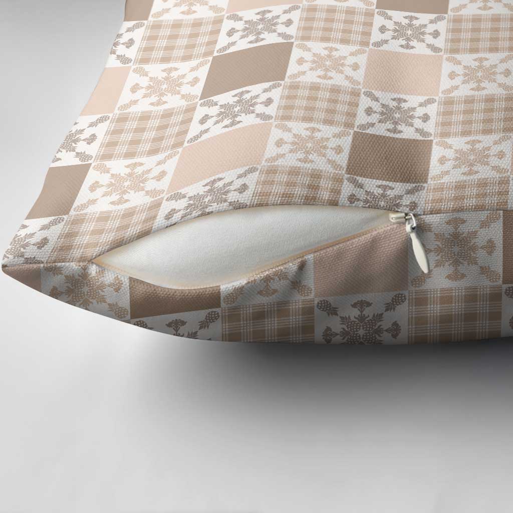 Hawaiian Palaka Quilt Pattern Pillow Cover Hawaii Culture Pineapple - Polynesian Pride