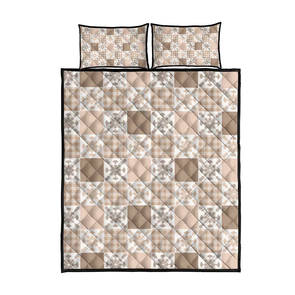 Hawaiian Palaka Quilt Pattern Quilt Bed Set Hawaii Culture Pineapple - Polynesian Pride