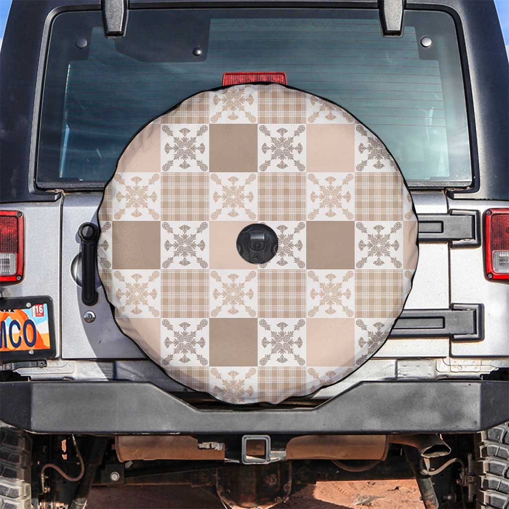 Hawaiian Palaka Quilt Pattern Spare Tire Cover Hawaii Culture Pineapple - Polynesian Pride