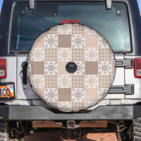 Hawaiian Palaka Quilt Pattern Spare Tire Cover Hawaii Culture Pineapple - Polynesian Pride