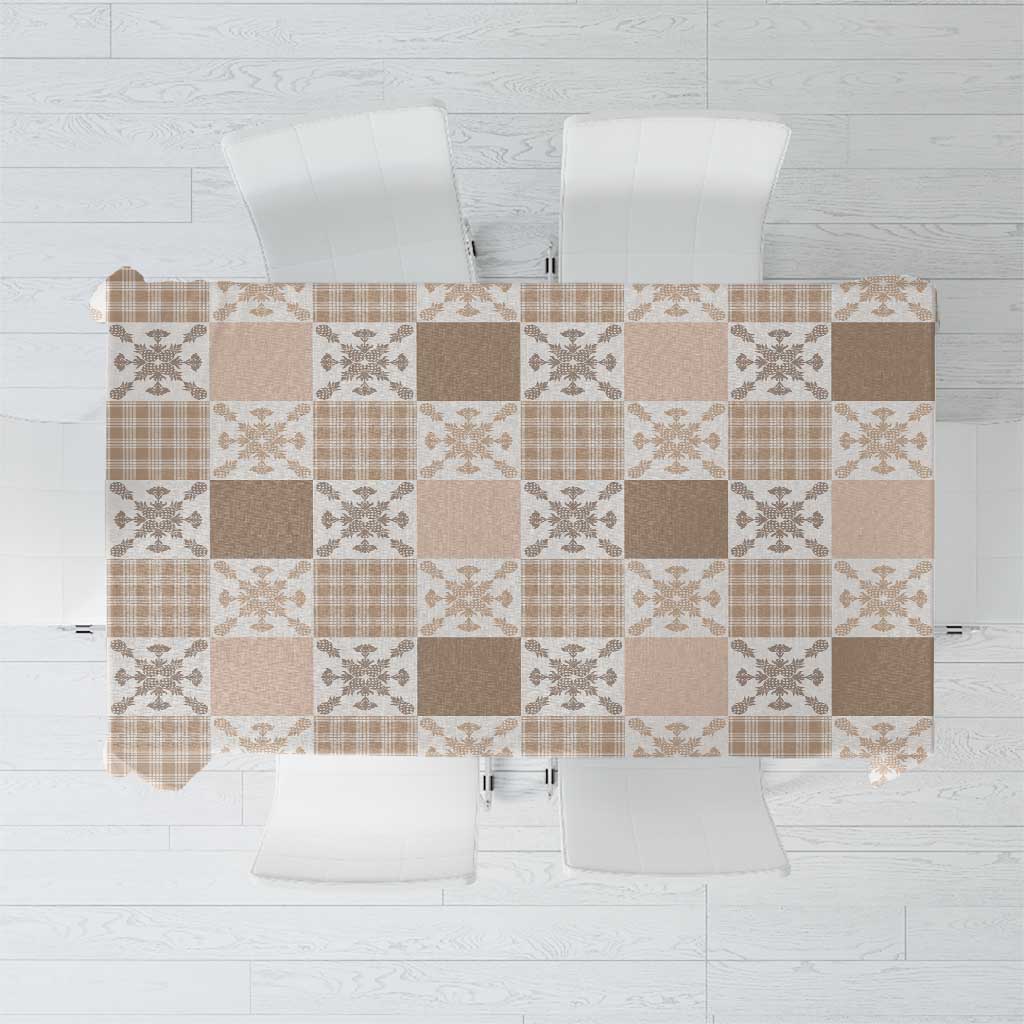 Hawaiian Palaka Quilt Pattern Tablecloth Hawaii Culture Pineapple - Polynesian Pride