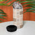 Hawaiian Palaka Quilt Pattern 4 in 1 Can Cooler Tumbler Hawaii Culture Tropical Flowers Mix - Polynesian Pride