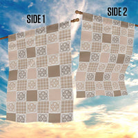 Hawaiian Palaka Quilt Pattern Garden Flag Hawaii Culture Tropical Flowers Mix - Polynesian Pride