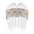 Hawaiian Palaka Quilt Pattern Slide Sandals Hawaii Culture Tropical Flowers Mix - Polynesian Pride