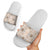 Hawaiian Palaka Quilt Pattern Slide Sandals Hawaii Culture Tropical Flowers Mix - Polynesian Pride