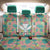 Seamless Hawaiian Quilt Pattern Back Car Seat Cover Hawaii Culture Palm Leaf Tropical - Polynesian Pride