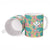 Seamless Hawaiian Quilt Pattern Ceramic Mug Hawaii Culture Palm Leaf Tropical - Polynesian Pride