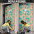 Seamless Hawaiian Quilt Pattern Door Cover Hawaii Culture Palm Leaf Tropical - Polynesian Pride