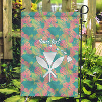 Seamless Hawaiian Quilt Pattern Garden Flag Hawaii Culture Palm Leaf Tropical - Polynesian Pride