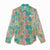 Seamless Hawaiian Quilt Pattern Women Casual Shirt Hawaii Culture Palm Leaf Tropical - Polynesian Pride
