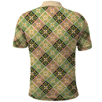 Seamless Pattern Puakenikeni and Kalo Polo Shirt LT9 - Polynesian Pride