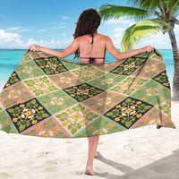 Seamless Pattern Puakenikeni and Kalo Sarong - Polynesian Pride