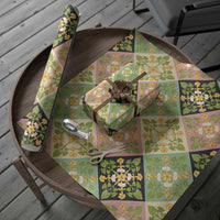 Seamless Pattern Puakenikeni and Kalo Wrapping Paper - Polynesian Pride