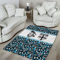 Fiji Bati Area Rug Bati Island Warrior Geometry LT9 - Polynesian Pride