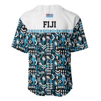 Fiji Bati Baseball Jersey Bati Island Warrior Geometry LT9 - Polynesian Pride