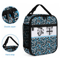 Fiji Bati Lunch Bag Bati Island Warrior Geometry LT9 - Polynesian Pride