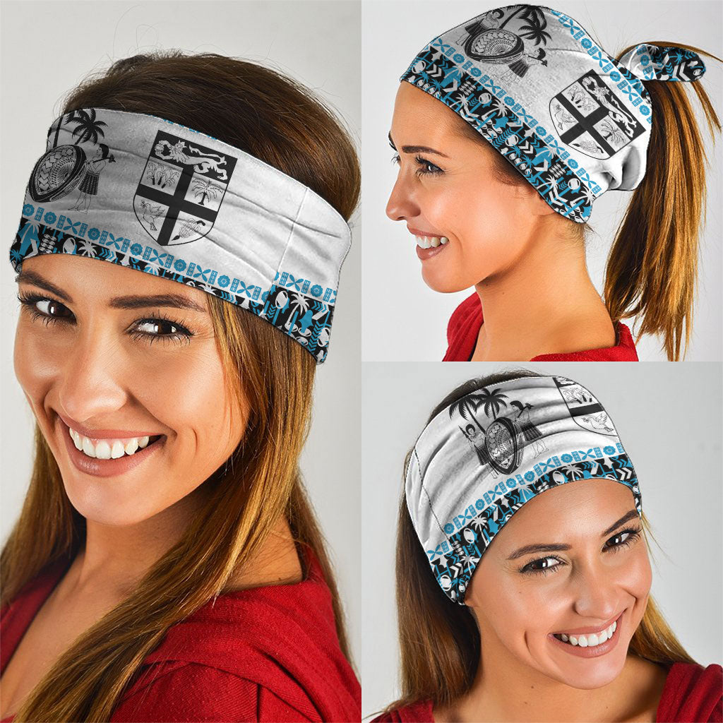 Fiji Bati Neck Gaiter Bati Island Warrior Geometry LT9 - Polynesian Pride