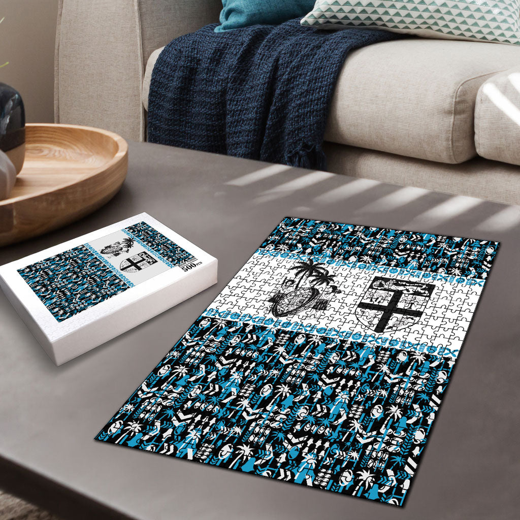 Fiji Bati Puzzle Bati Island Warrior Geometry LT9 - Polynesian Pride
