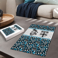 Fiji Bati Puzzle Bati Island Warrior Geometry LT9 - Polynesian Pride