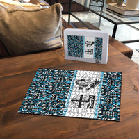 Fiji Bati Puzzle Bati Island Warrior Geometry LT9 - Polynesian Pride