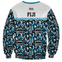 Fiji Bati Sweatshirt Bati Island Warrior Geometry LT9 - Polynesian Pride
