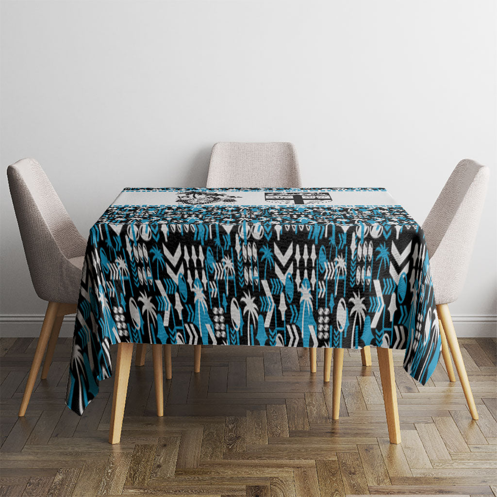 Fiji Bati Tablecloth Bati Island Warrior Geometry LT9 - Polynesian Pride