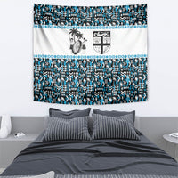Fiji Bati Tapestry Bati Island Warrior Geometry LT9 - Polynesian Pride