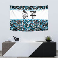 Fiji Bati Tapestry Bati Island Warrior Geometry LT9 - Polynesian Pride