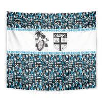 Fiji Bati Tapestry Bati Island Warrior Geometry LT9 - Polynesian Pride