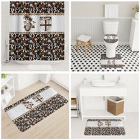Fiji Bati Bathroom Set Masi-inspired Tapa Pattern LT9 - Polynesian Pride
