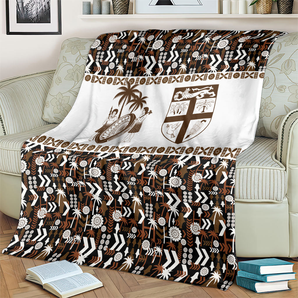 Fiji Bati Blanket Masi-inspired Tapa Pattern LT9 - Polynesian Pride