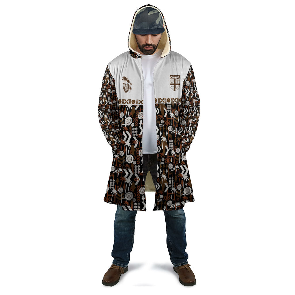 Fiji Bati Cloak Masi-inspired Tapa Pattern LT9 - Polynesian Pride