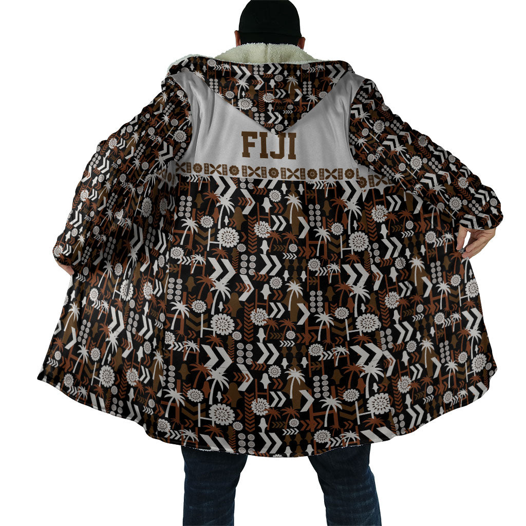 Fiji Bati Cloak Masi-inspired Tapa Pattern LT9 - Polynesian Pride