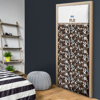 Fiji Bati Door Cover Masi-inspired Tapa Pattern LT9 - Polynesian Pride