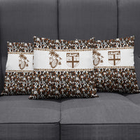 Fiji Bati Pillow Cover Masi-inspired Tapa Pattern LT9 - Polynesian Pride