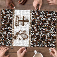 Fiji Bati Puzzle Masi-inspired Tapa Pattern LT9 - Polynesian Pride