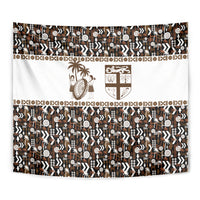 Fiji Bati Tapestry Masi-inspired Tapa Pattern LT9 - Polynesian Pride