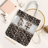 Fiji Bati Tote Bag Masi-inspired Tapa Pattern